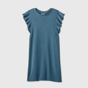Target Universal thread flutter sleeve T-shirt dress - navy